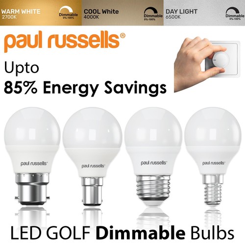 Led dimmable golf bulbs - led,