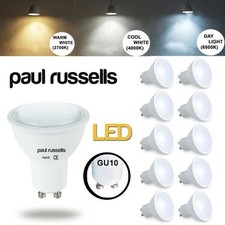 2 3 5 10 20 Pack LED GU10 3W