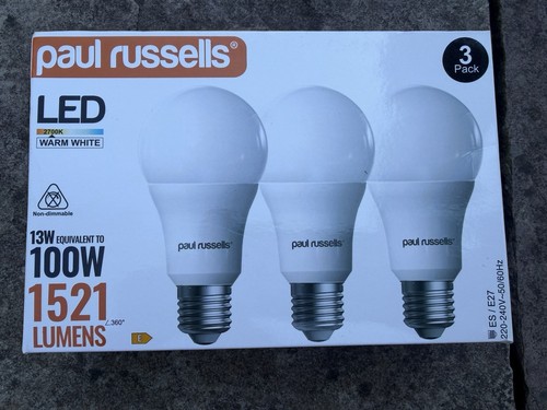 Paul russells e27 - russells, edison