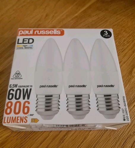 Paul russell led bulbs - paul,