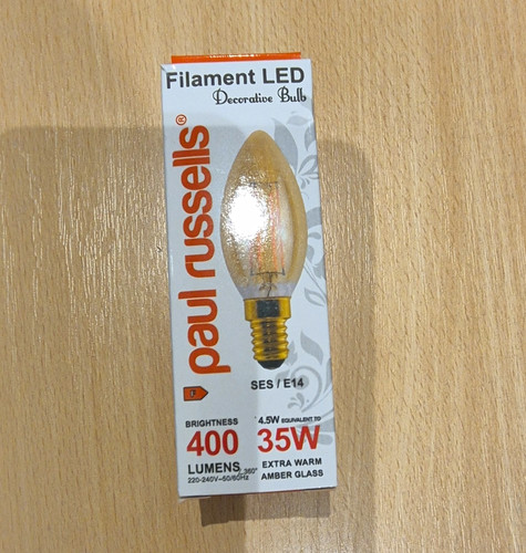 Box led filament ses - box,
