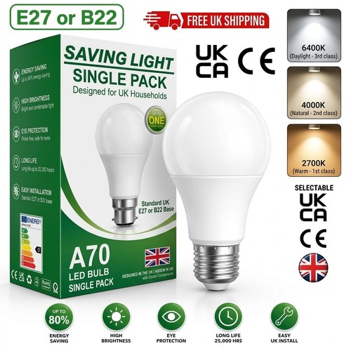 Led gls light bulbs - led, 40w