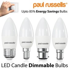 LED Dimmable Candle Bulbs