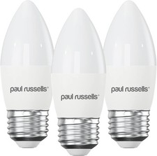 3 Pack paul russells Bulbs LED