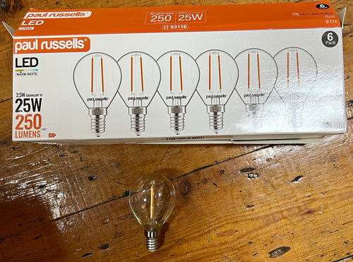 Paul russells led filament - paul,
