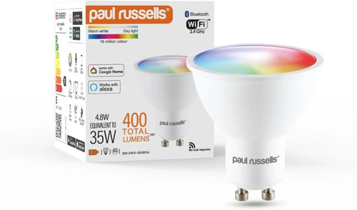 Pcs paul russells led gu10 - 3,