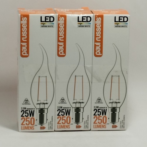 Paul russells led bulbs b15d - russells,